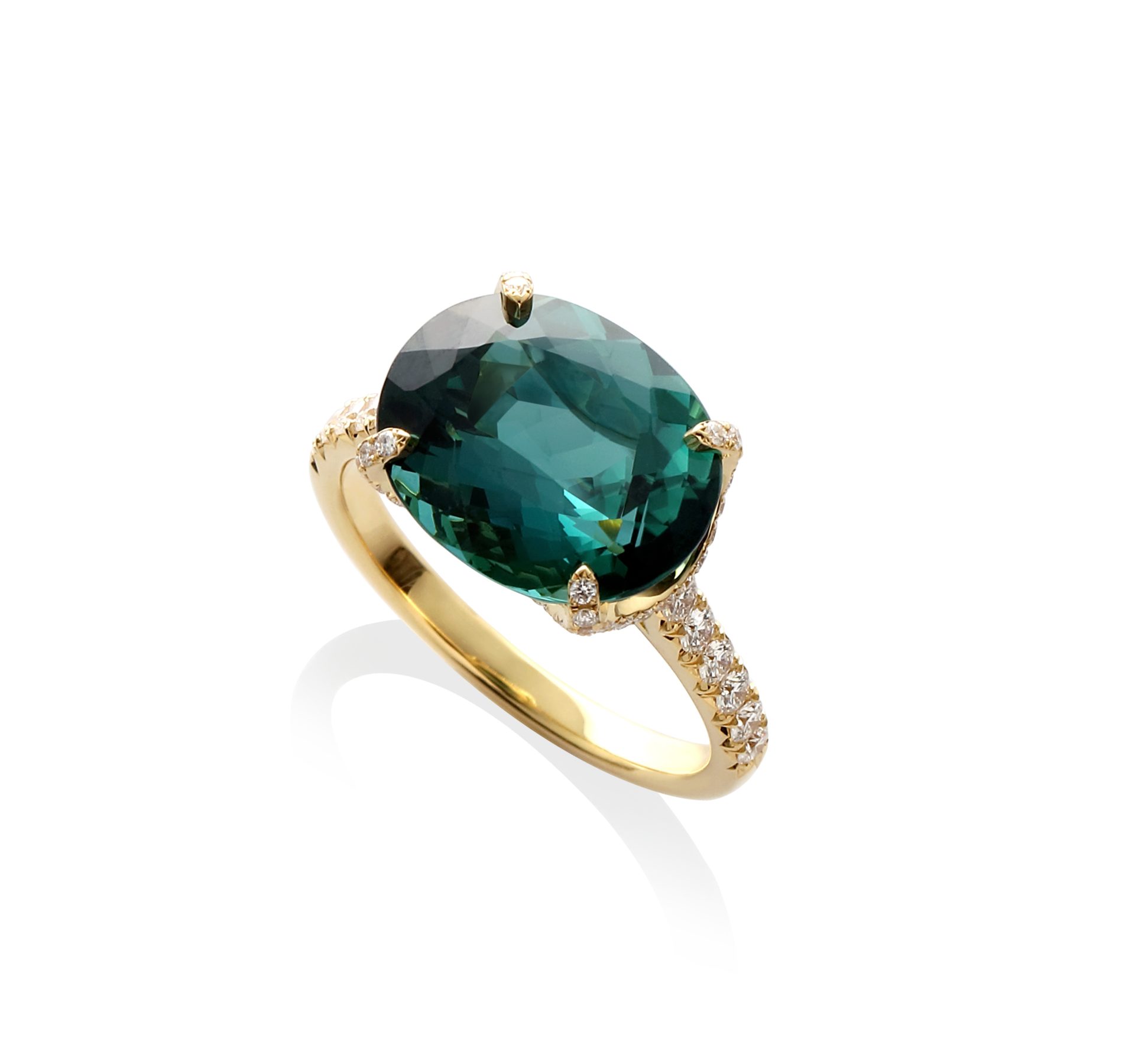 Tourmaline and Diamonds