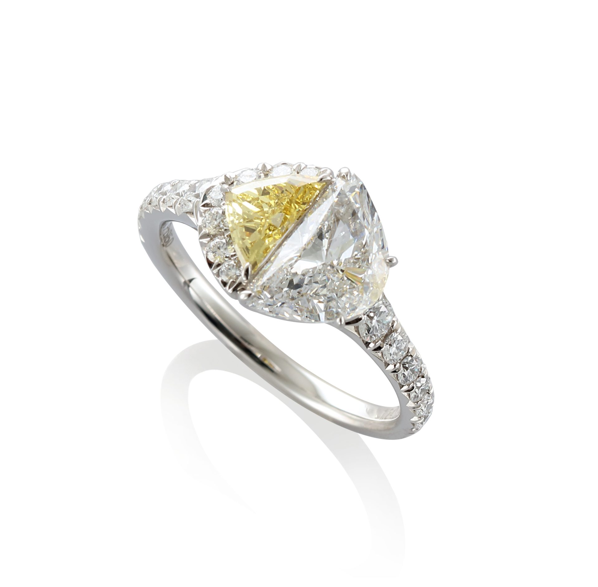 Yellow Diamond and Diamonds