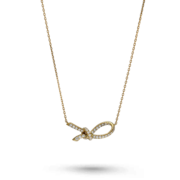 結び  ペンダントネックレス