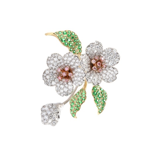 Diamonds, Pink Diamonds and Garnets